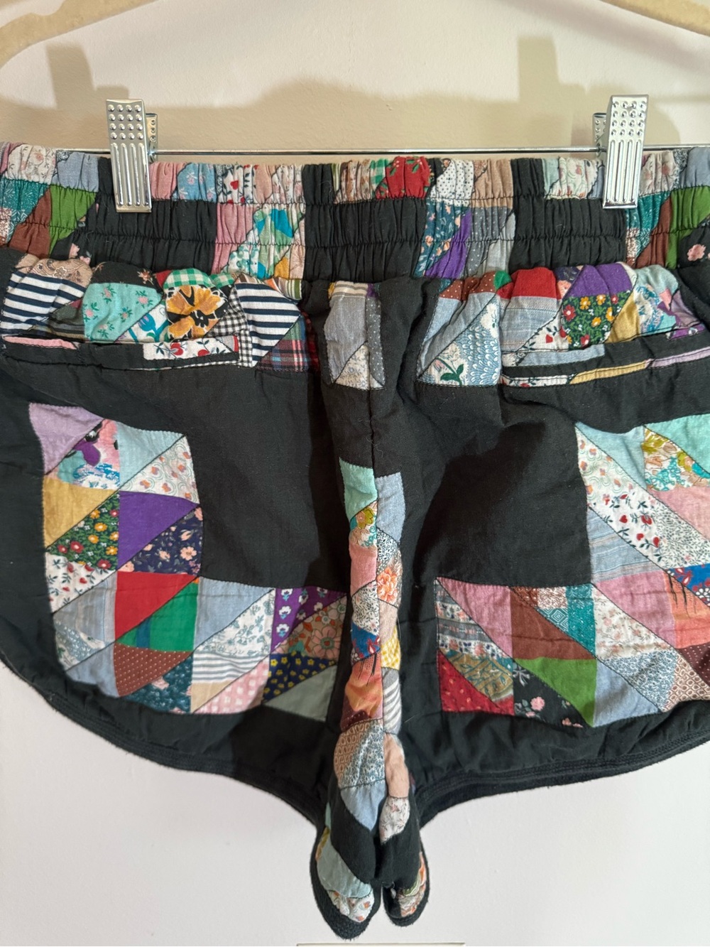 SEA NEW YORK TILIA PATCHWORK QUILTED SHORTS - Picture 7 of 7